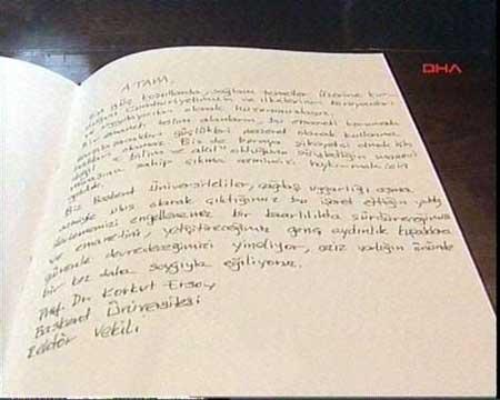 Anıtkabir'de Ergenekon protestosu