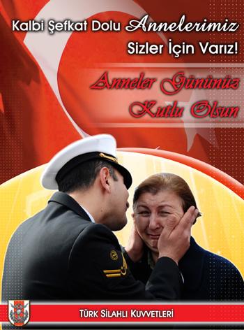 TSK'dan anneler gününe özel afiş - Resim 6