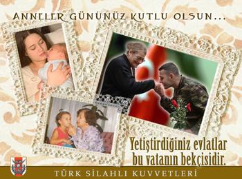 TSK'dan anneler gününe özel afiş - Resim 5