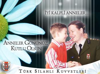 TSK'dan anneler gününe özel afiş - Resim 3