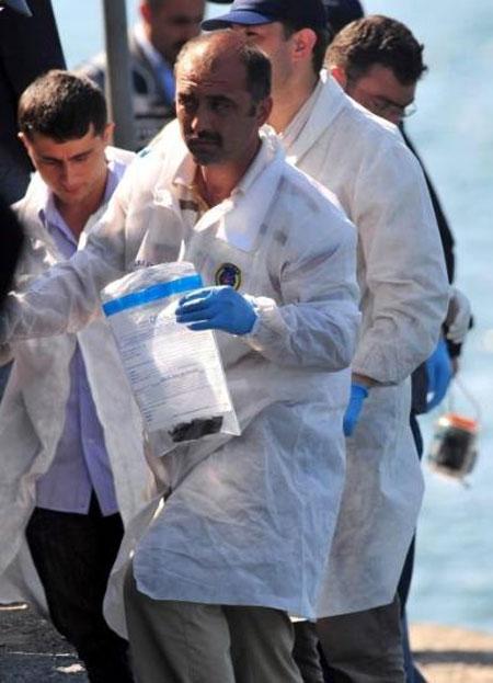 Denizden muhimmat çıktı