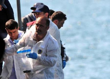 Denizden muhimmat çıktı