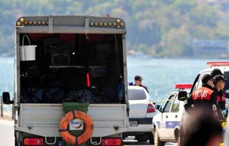 Denizden muhimmat çıktı