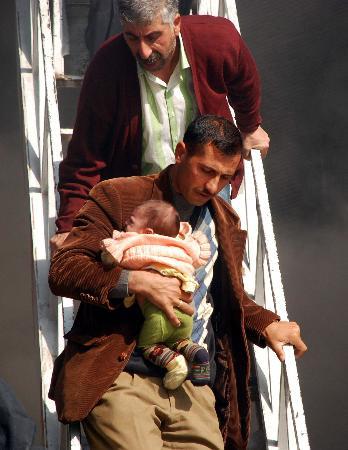 Patlamadan ürkütücü kareler - Resim 5
