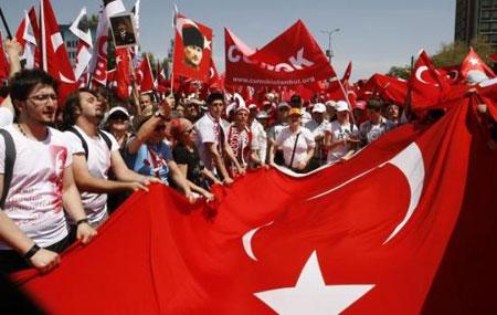 Tandoğan Cumhuriyet mitingi - Resim 7