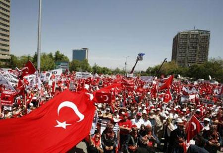 Tandoğan Cumhuriyet mitingi - Resim 8