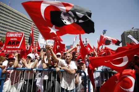 Tandoğan Cumhuriyet mitingi - Resim 4