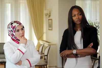 Naomi Campbell - Emine Erdoğan buluşması   - Resim 6
