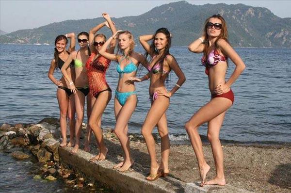 Volga güzelleri Marmaris'te - Resim 21