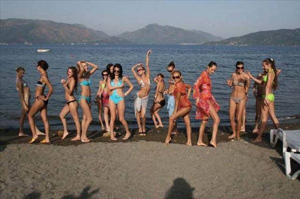 Volga güzelleri Marmaris'te - Resim 16