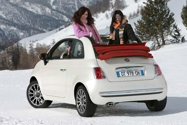 Bayanların ekolü Fiat 500c - Resim 6