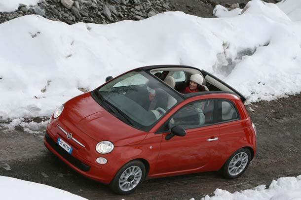 Bayanların ekolü Fiat 500c - Resim 10