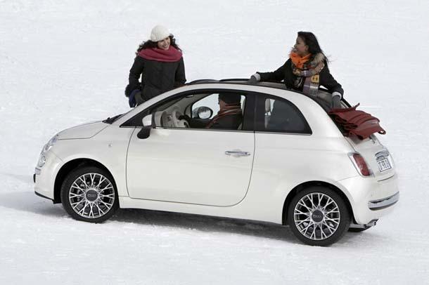 Bayanların ekolü Fiat 500c - Resim 14
