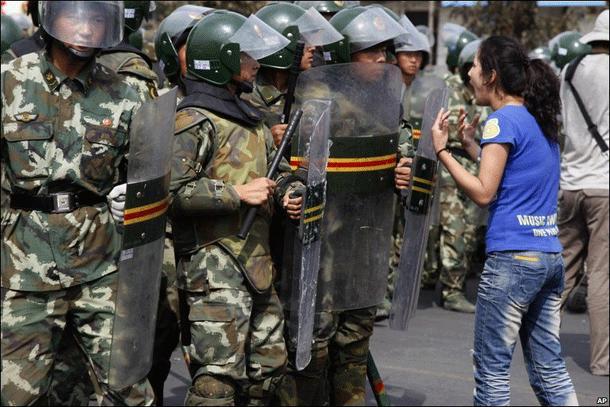 Çin'de dehşet fotoğrafları