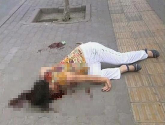 Çin'de dehşet fotoğrafları