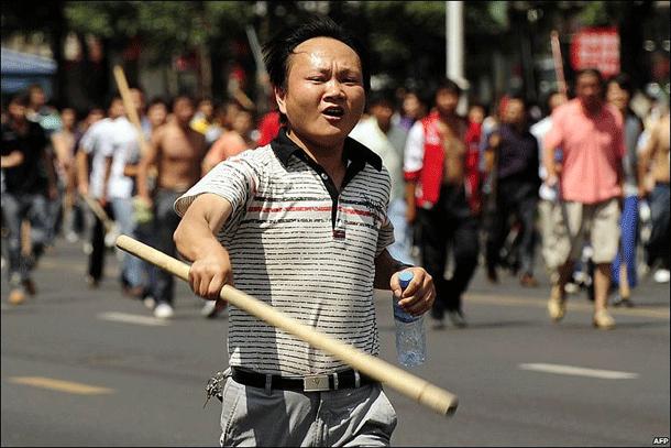 Çin'de dehşet fotoğrafları