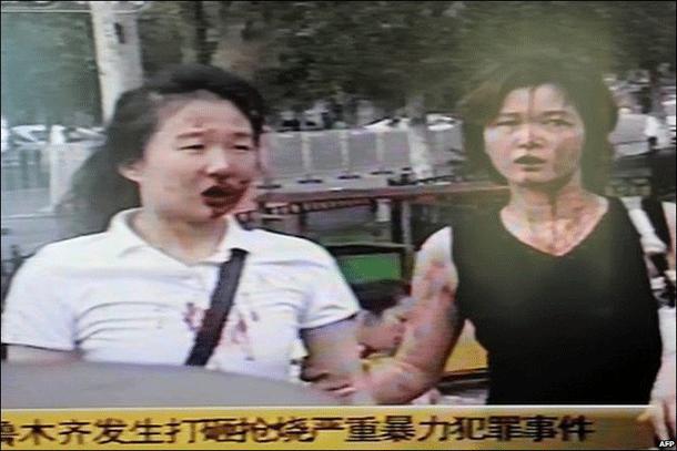 Çin'de dehşet fotoğrafları