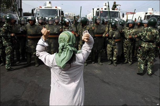 Çin'de dehşet fotoğrafları