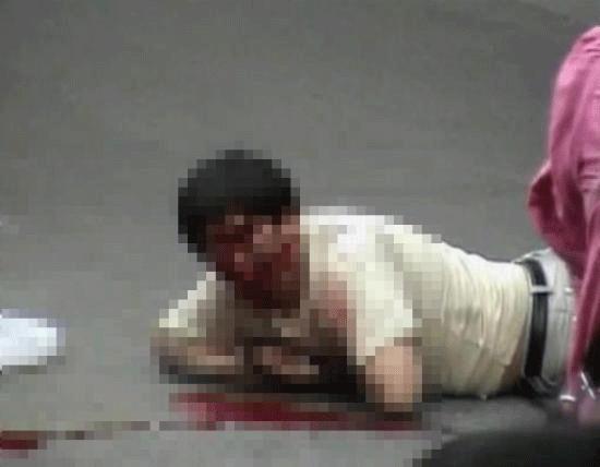 Çin'de dehşet fotoğrafları