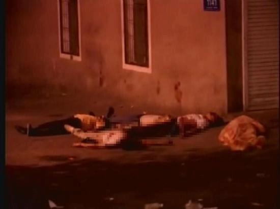 Çin'de dehşet fotoğrafları