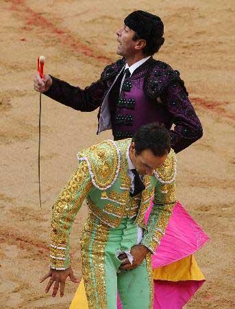 Matadorun bittiği an