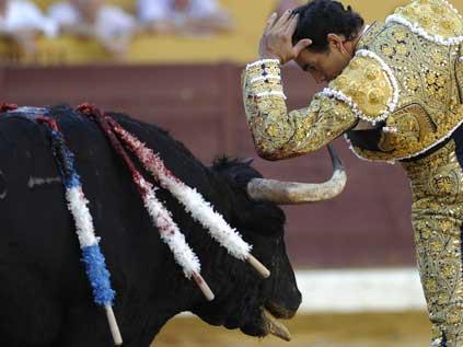 Matadorun bittiği an