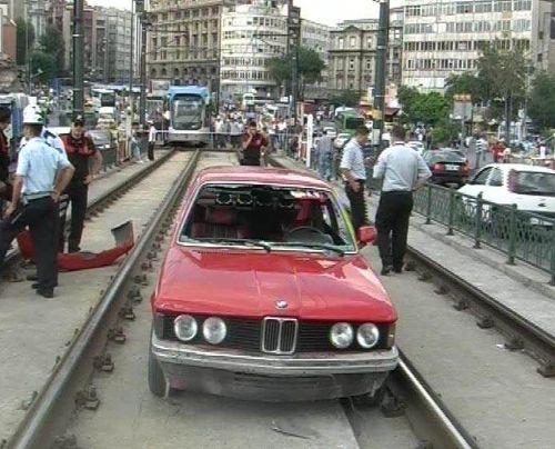 Karaköy'ü karıştıran BMW