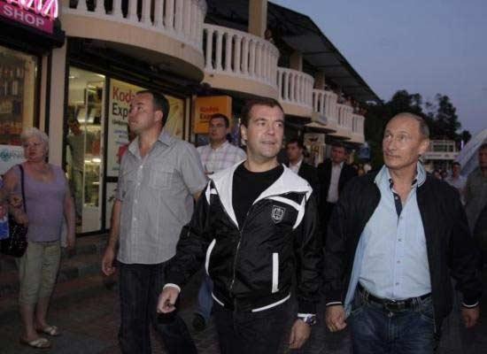 Rus liderlerin maç keyfi - Resim 7