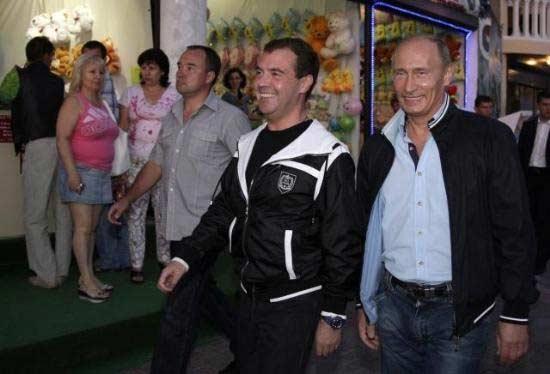 Rus liderlerin maç keyfi - Resim 13