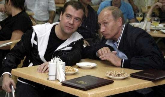 Rus liderlerin maç keyfi - Resim 1