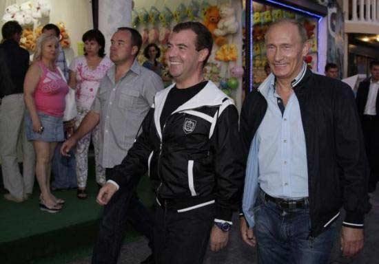 Rus liderlerin maç keyfi - Resim 8