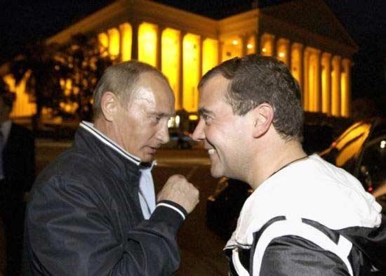 Rus liderlerin maç keyfi - Resim 6