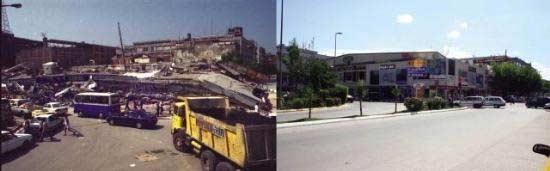 Depremden 10 yıl önce ve 10 yıl sonra - Resim 1