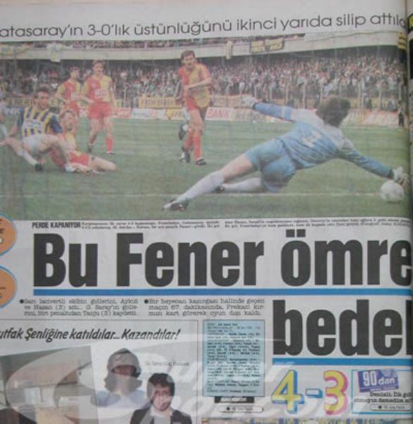 Tarihe  damga vuran derbi Manşetleri - Resim 11