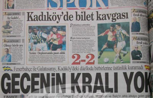 Tarihe  damga vuran derbi Manşetleri - Resim 21