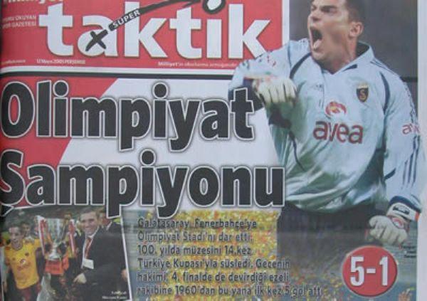 Tarihe  damga vuran derbi Manşetleri - Resim 25