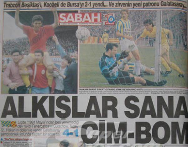Tarihe  damga vuran derbi Manşetleri - Resim 20