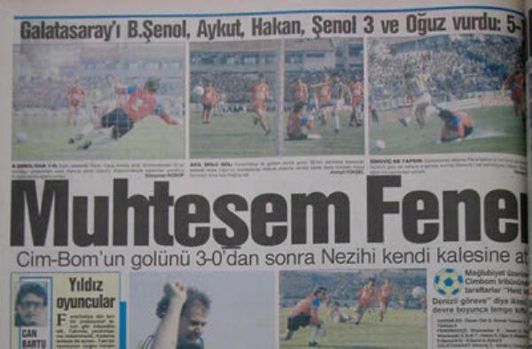 Tarihe  damga vuran derbi Manşetleri - Resim 12
