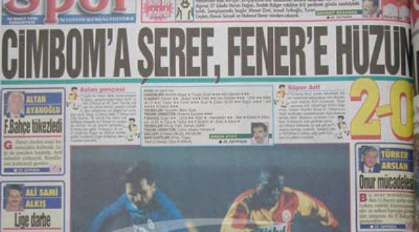 Tarihe  damga vuran derbi Manşetleri - Resim 6