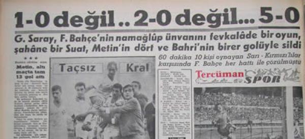 Tarihe  damga vuran derbi Manşetleri - Resim 29