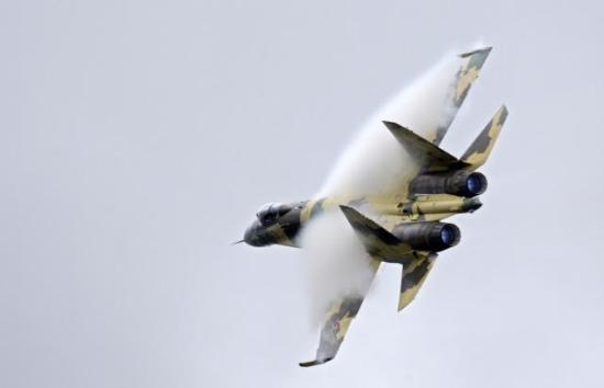 Rus pilotlar şov yaptı