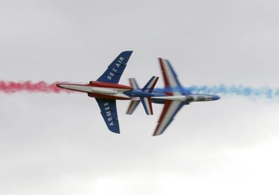 Rus pilotlar şov yaptı