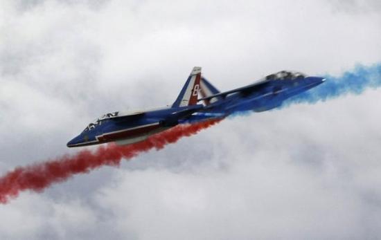 Rus pilotlar şov yaptı