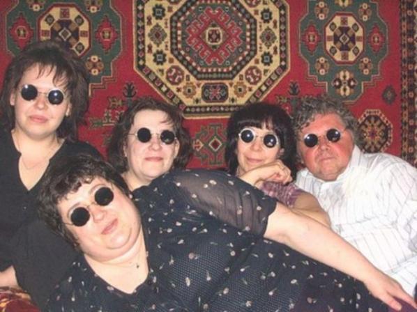 Aile albümlerinden çok komik fotoğraflar