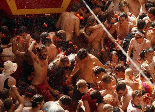 İspanya'da Domates Savaşı  - Resim 21