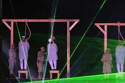 Emine Erdoğan idam töreninde