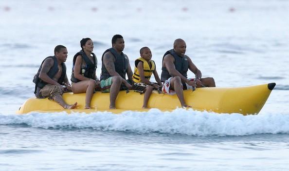 Rihanna'dan tatil görüntüleri