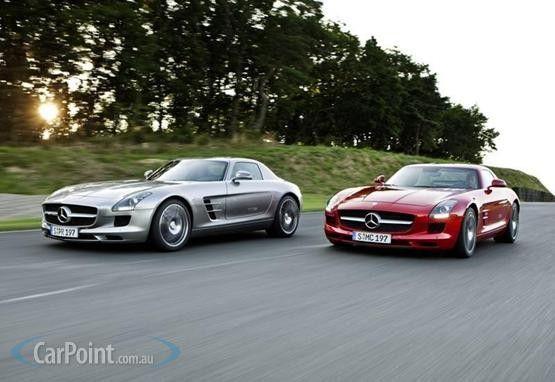 Martı kanat Mercedes SLS AMG