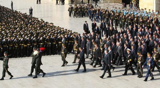 Anıtkabir'de Cumhuriyet Bayramı - Resim 11