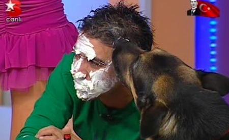 Köpekler yarışmacıların ayaklarını ve yüzlerini yaladı  - Resim 18